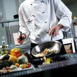 Chef cooking
